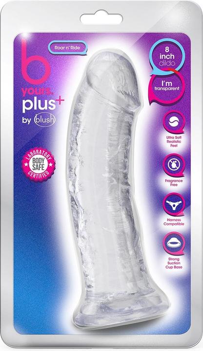 Immagine prodotto B yours Plus - Dildo Roar n" Ride - trasparente