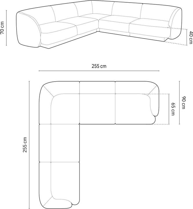Produktbild Micadoni Miley (Ecksofa)