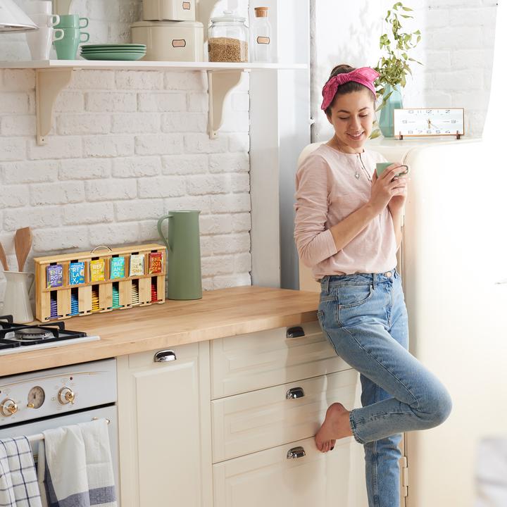Actual product image Relaxdays Teebeutelspender