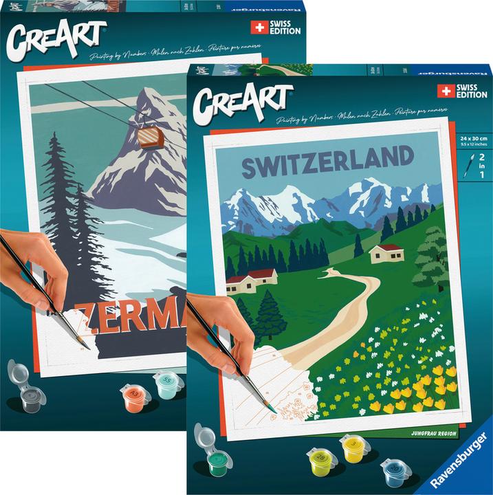 Productafbeelding Ravensburger Schilderen op nummers 23500 - Zermatt - leeftijd 12+