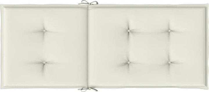 Image du produit VidaXL Coussins de sièges à haut dossier 6 pcs. tissu (120 x 50 x 4 cm)