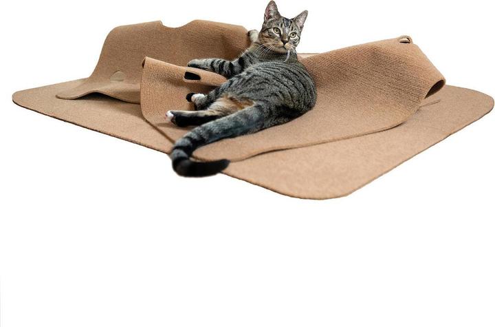 Produktbild CanadianCat Spielteppich, 90 x 120 cm, Braun