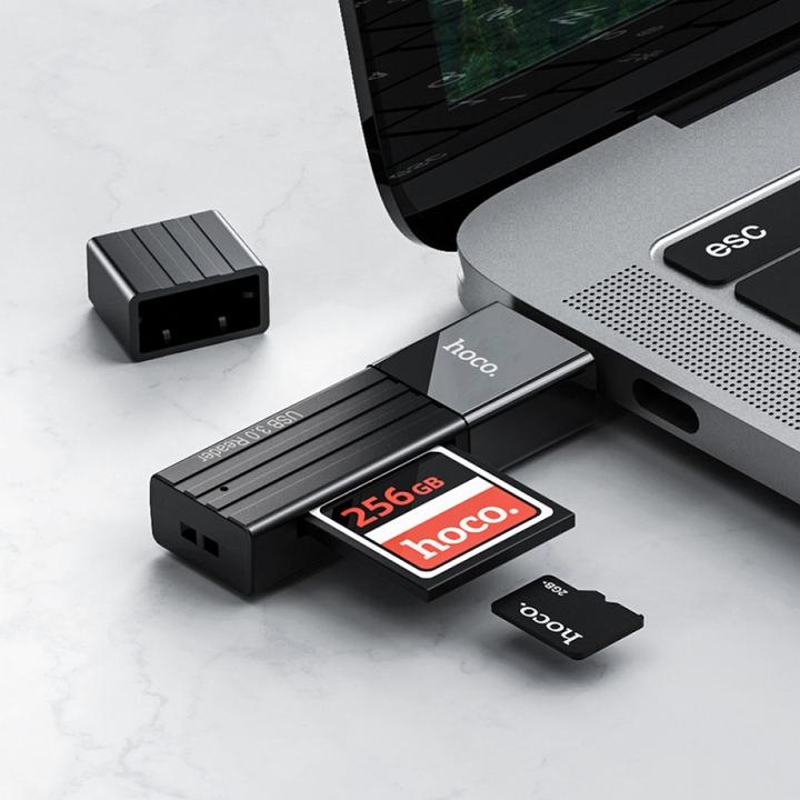 Actual product image Hoco HB20 Mindful, 2in1, 5 Gb/s, USB 3.0 (USB 3.0)