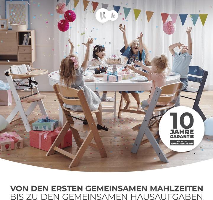 Productafbeelding KinderKraft ENOCK kinderstoel hout naturel (Kinderstoel)