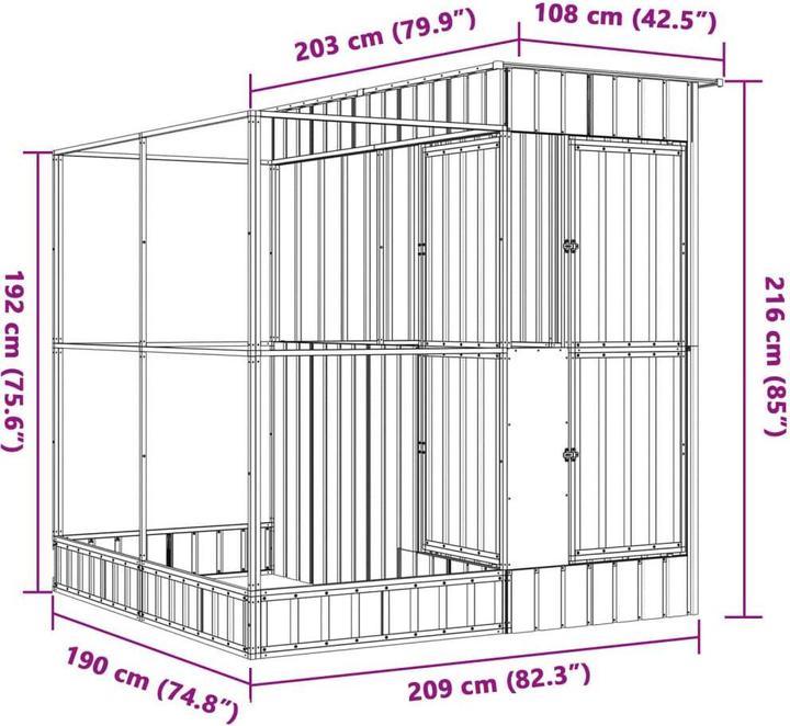 Actual product image VidaXL Petros