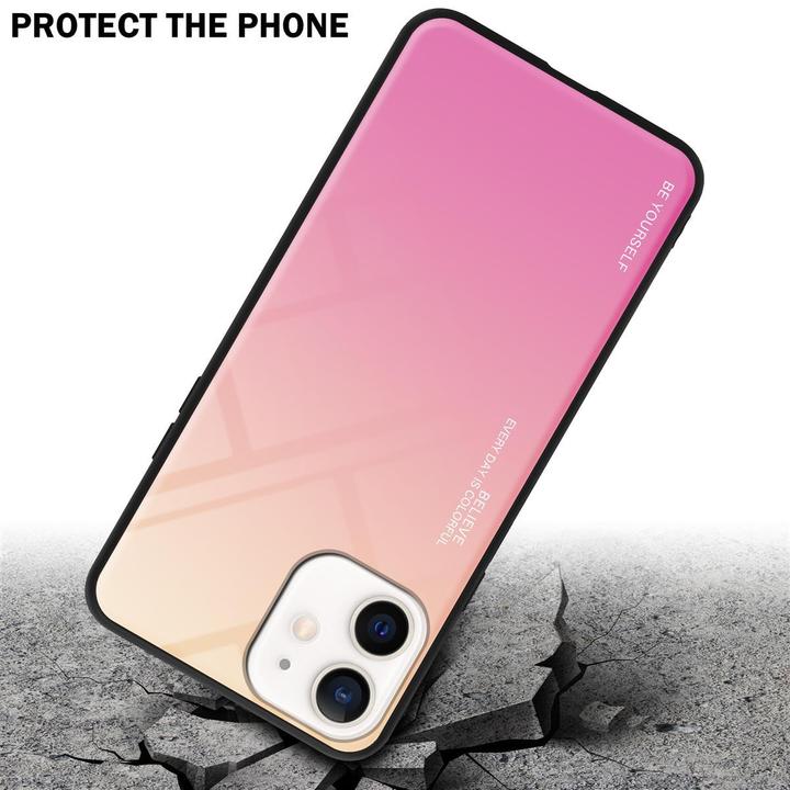 Productafbeelding Cadorabo TPU 2 kleuren glasdekking (Apple iPhone 12 mini)