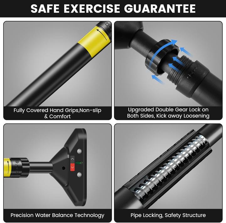 Actual product image Pameil Ausziehbare Klimmzugstange für Türrahmen