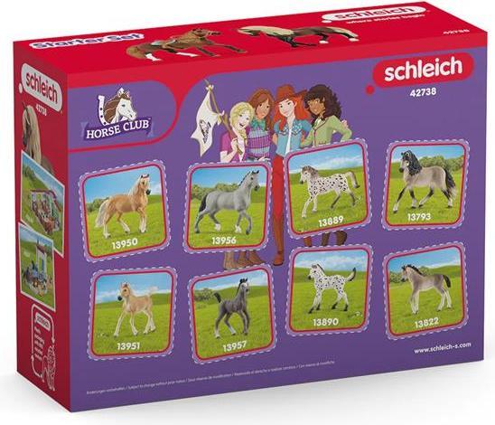 Actual product image Schleich Horse Club "Paso Peruano" Starter Set