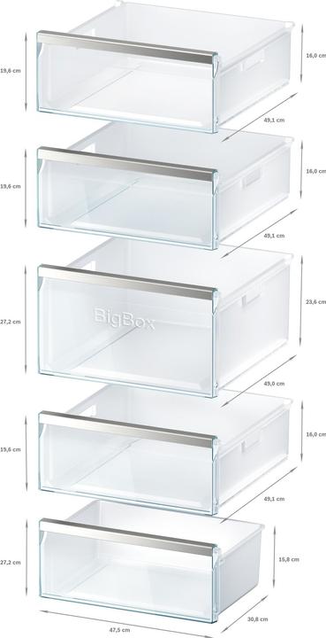 Image du produit Bosch Hausgeräte GSN58DWDV Série 6 NoFrost (Autonome, 366 l)