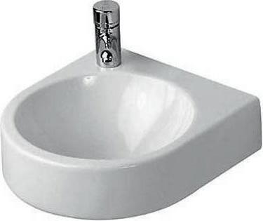 Image du produit Duravit Lave-mains ARCHITEC sans cuvette avec margelle 360x380mm 1 cuvette droite blanc (380 mm, 360 mm)