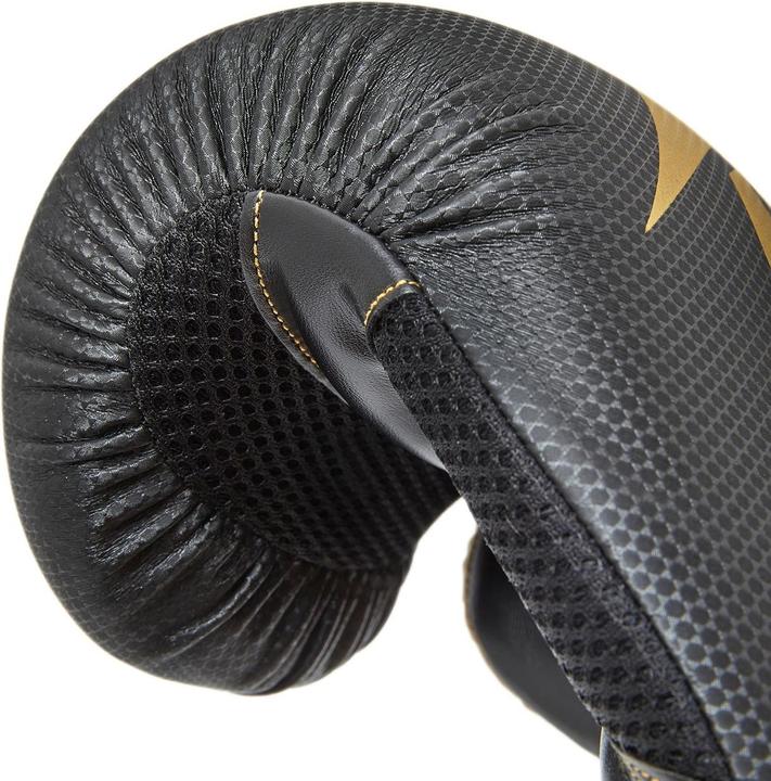 Immagine prodotto Reebok Guantoni da boxe Pro Nero/Oro (12 OZ, 12)