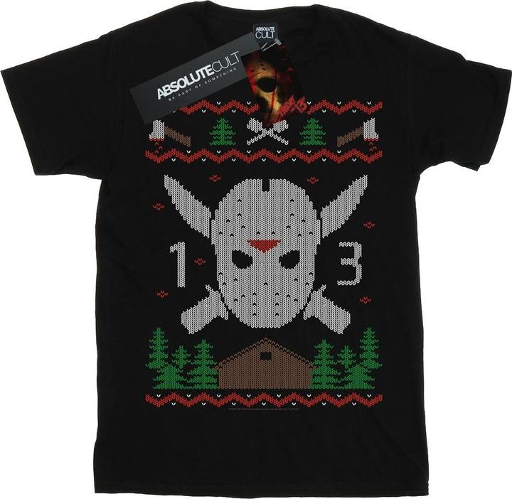 Image du produit Absolute Cult - T-shirt CHRISTMAS FAIR ISLE - Femme (S)