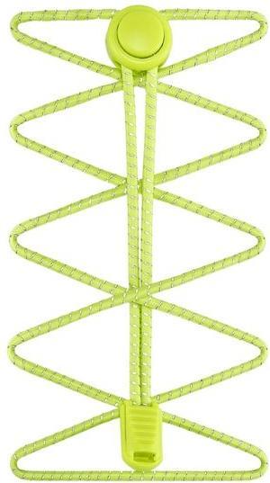 Actual product image LaceGodZ 1 Paar ReflectLite Series elastische, reflektierende Schnürsenkel (100 cm)