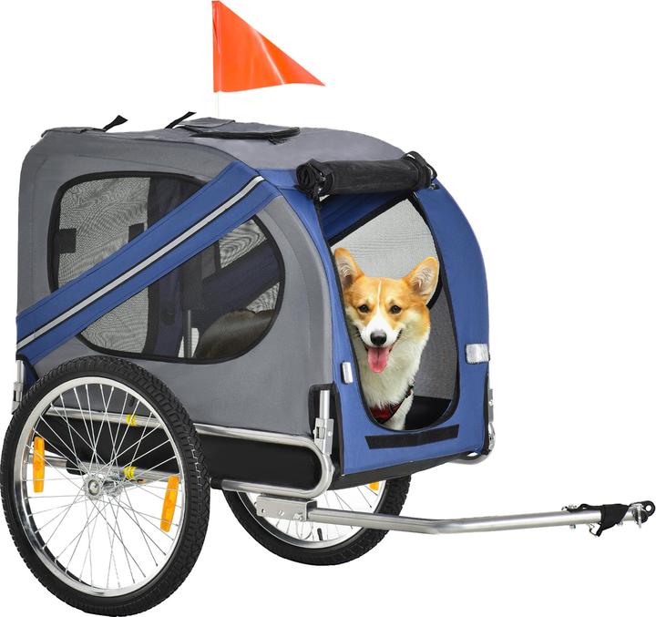 Actual product image PawHut Bicycle trailer for dogs