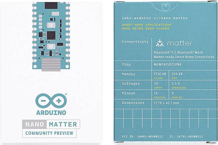 Actual product image Arduino ABX00112 expansion board