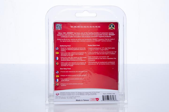 Image du produit Singer Kit de pied-de-biche GARMENT