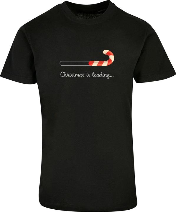 Produktbild Merchcode Christmas Loading Basic Round Neck T-Shirt - 115095 (XL)