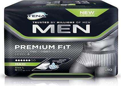 Actual product image Tena Men Premium Fit Underwear (10 x, Large)