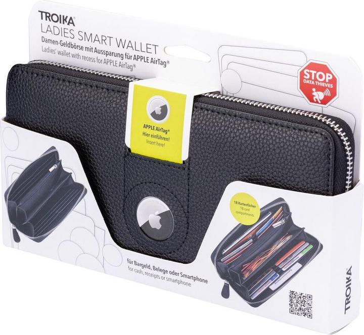 Image du produit Troika LADIES SMART WALLET Porte-monnaie féminin, noir