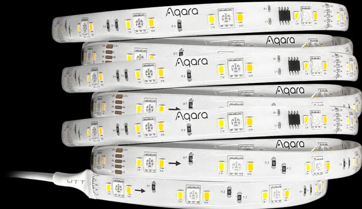 Image du produit Aqara Kit d'extension LED Strip T1 (Multicolore, 100 cm, Intérieur, Extérieur)