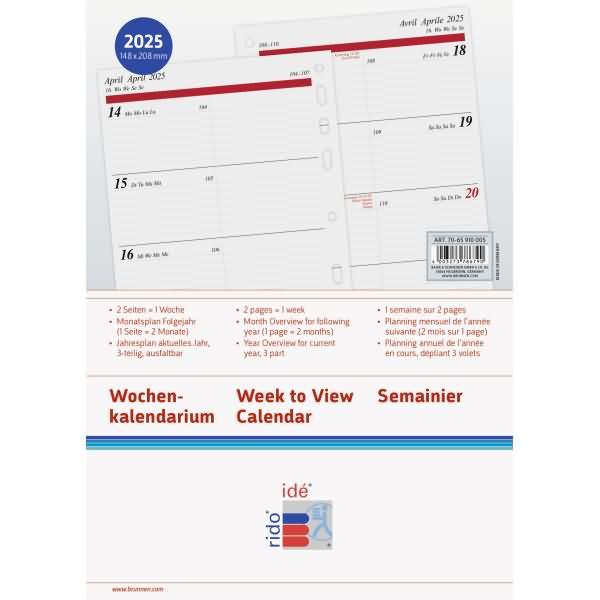 Actual product image Idé Contenu annuel TIMING (A5, No binding, German, Italian, French, English)