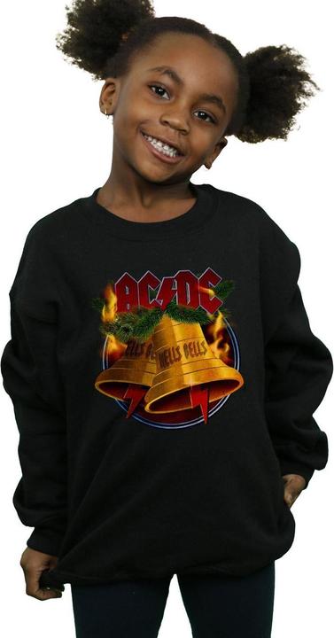 Produktbild AC/DC Christmas Hells Bells Sweatshirt Mädchen (140, 146)