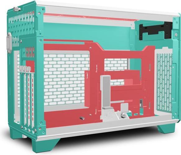 Actual product image Thermaltake TR100 Mint Strawberry (Mini-ITX)