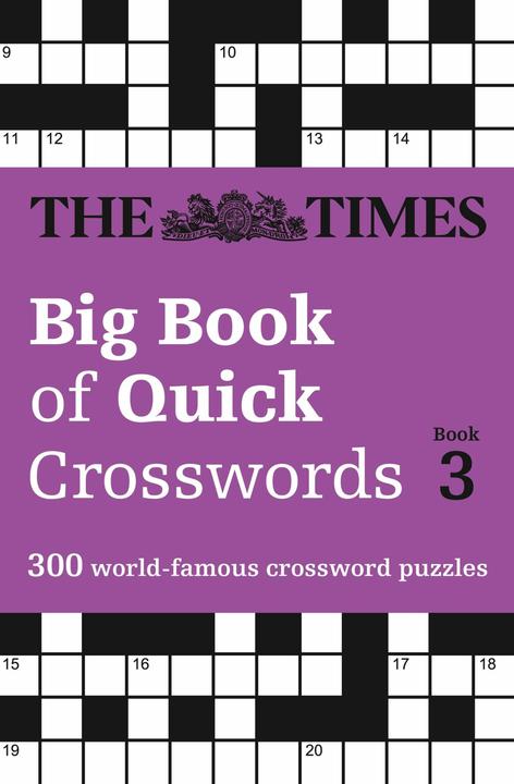 Immagine prodotto The Times Big Book of Quick Crosswords 3 (Inglese, Giochi mentali del Times, 2016)