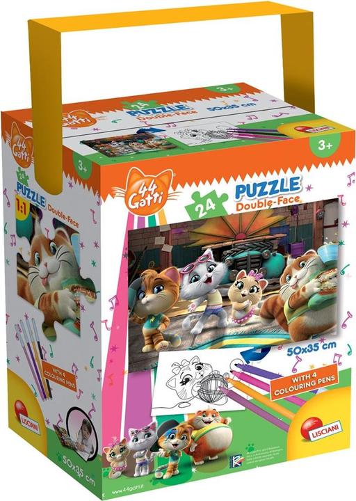 Image du produit Lisciani Giochi Tub Puzzle Mini 24 44 Gatti Cool Cats! (24 pièces)