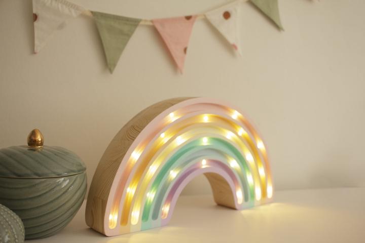 Immagine prodotto Little Lights Lampada da notte pastello arcobaleno