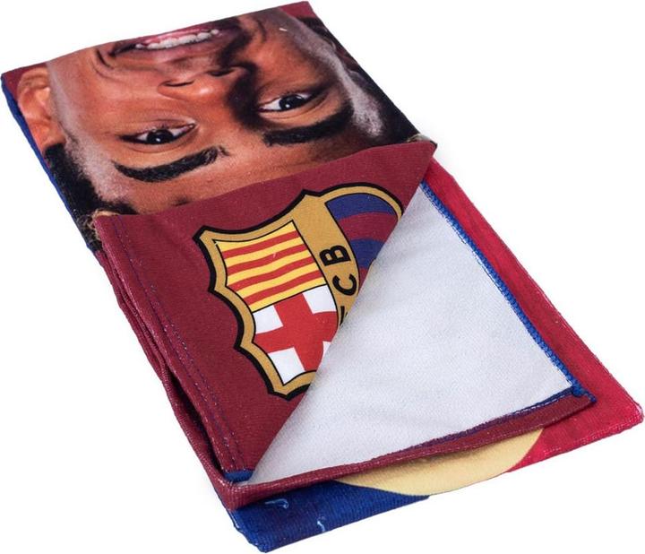 Produktbild FC Barcelona Badetuch Lamine Yamal Schräge Teilung (140 x 70 cm)