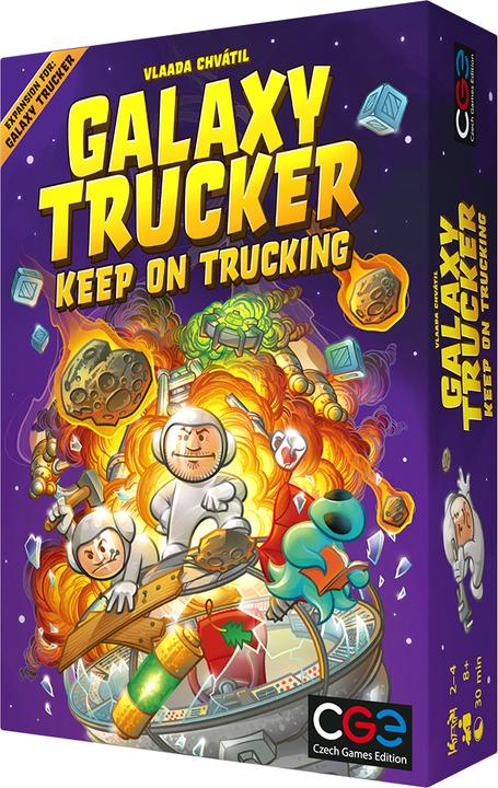 Produktbild Czech games edition CZ118 - Galaxy Trucker 2nd Edition: Immer weiter!, Brettspiel, für 2-4 Spieler (DE-Erweiterung) (Deutsch)