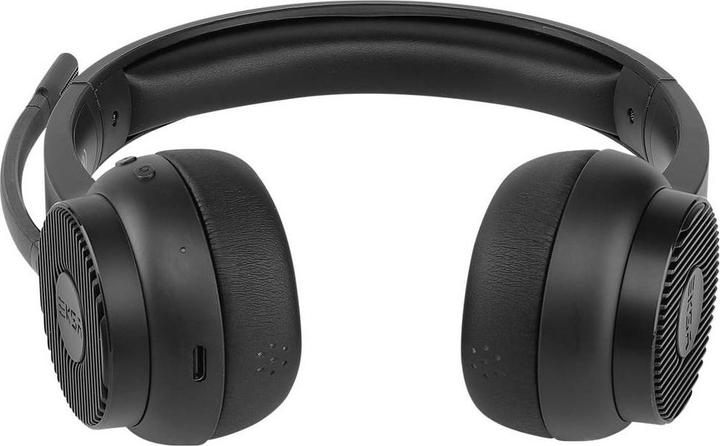 Actual product image Eksa H16 Computer On Ear Headset Bluetooth® Schwarz Noise Cancelling, Mikrofon (Wireless, USB-A)