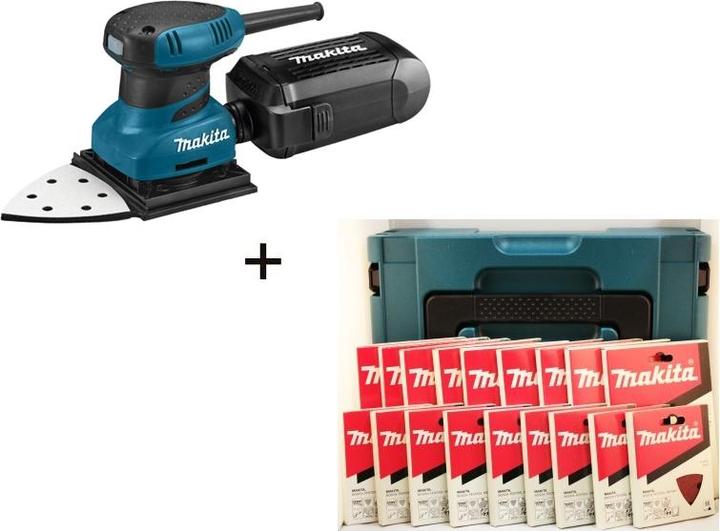Immagine prodotto Makita CARTA SZLIFIERSKI BO4561 K320 94x94x94mm, 6-OTWORÓW. (K320)
