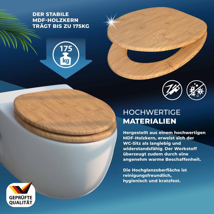 Produktbild Casaria Toilettendeckel