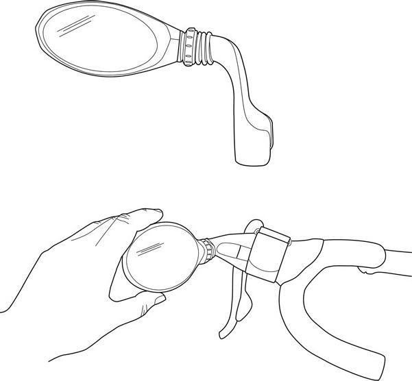 Actual product image Blackburn Road Mirror