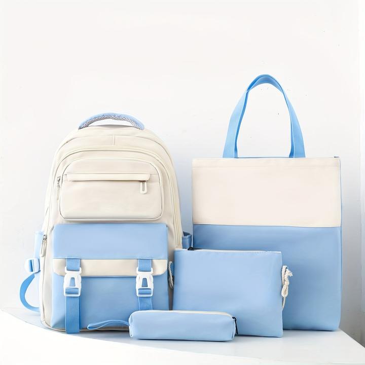 Produktbild Only-Bags.Store Trendiger Rucksack, leicht, tragbare Tasche, Schulranzen für Studenten, beinhaltet