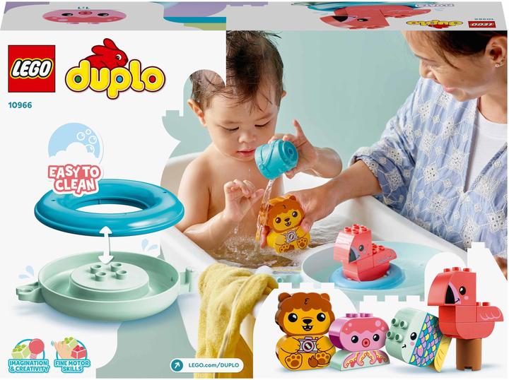 Actual product image LEGO Bathtub fun: Swimming animal island (10966)