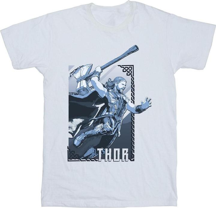 Immagine prodotto Thor Love And Thunder Attack Maglietta Ragazzi (128)