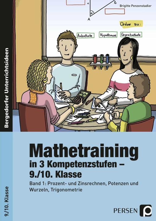 Actual product image Mathetraining in 3 Kompetenzstufen - 9./10. Klasse (German, Brigitte Penzenstadler, 2021)