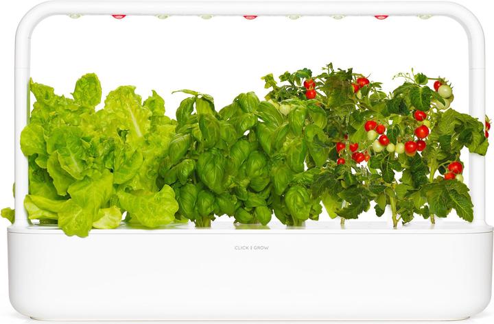 Click and Grow Starter kit Smart Garden 9 Pro (colore: bianco) (SG9S1UNI-BT) (18.50 cm)