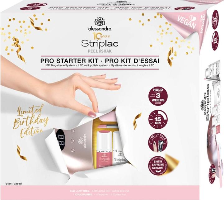 Image du produit Alessandro ST2 Striplac Starter Kit Pro Exclusiv (017, Vernis couleur)
