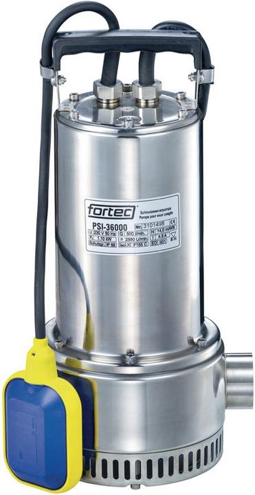 Fortec Pompa per acque reflue PSI-36000 (Pompa per acque cariche)