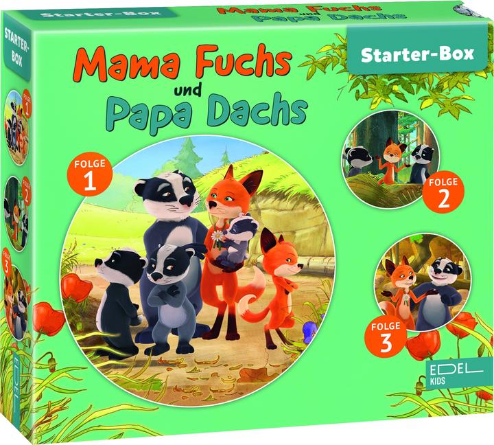Actual product image Mama Fox and Papa Badger - Starter Box 1 (F1-3)
