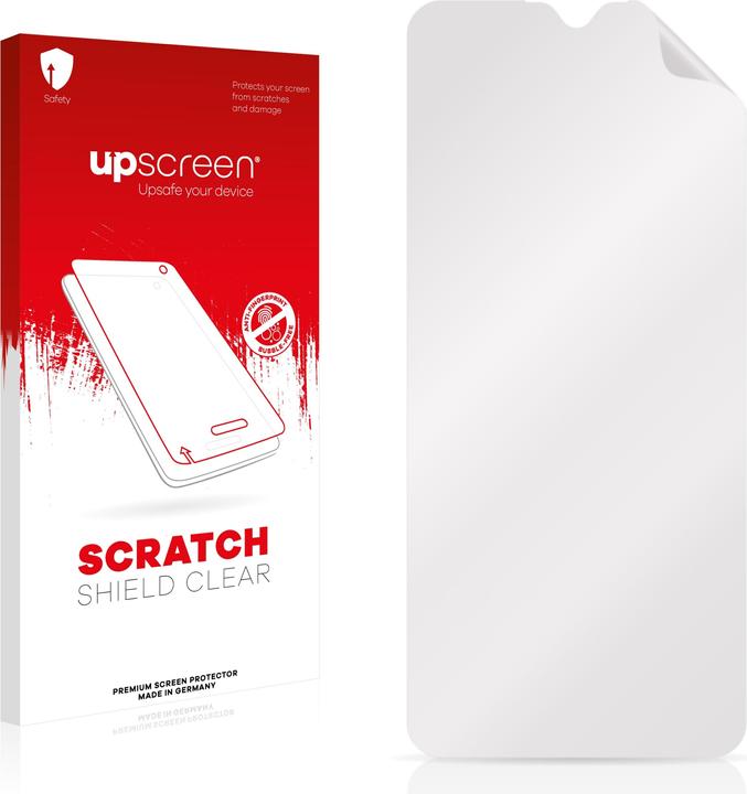 Actual product image upscreen Scratch Shield Protector (1 Piece, Samsung Galaxy A02s)
