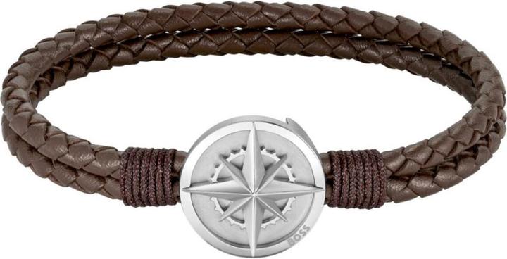 Hugo Boss Nord (19 cm, Acciaio inossidabile, Cuoio)