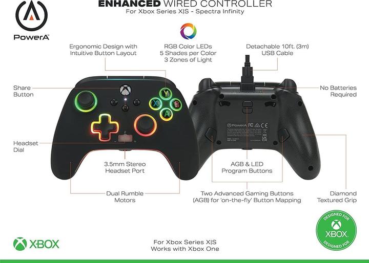 Produktbild PowerA Spectra Infinity Enhanced (Xbox Series X, Xbox One X, Xbox One S, Xbox Series S)