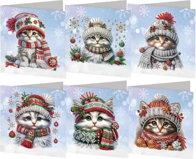 Image du produit MU Classic Cartes de Noël Diamond Painting