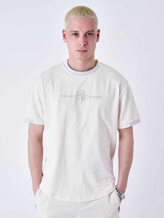 Immagine prodotto Project X Paris T-shirt con banda logo a contrasto (XL)