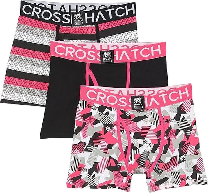 Produktbild Crosshatch Crystaline Boxershorts (3erPack) (M, 3er Pack)